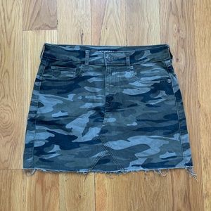 Super Mini Camo skirt
